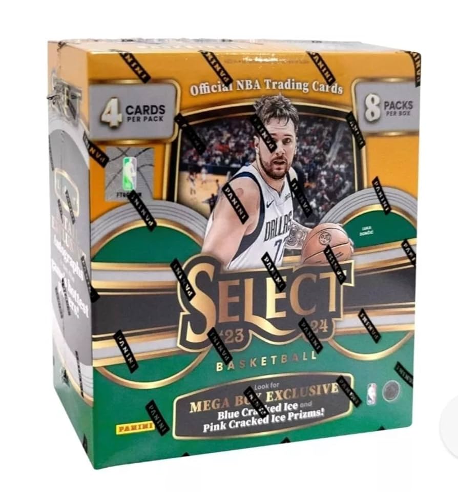 Amazon.com: 2023-24 Panini Select Basketball Sealed Mega Box (32
