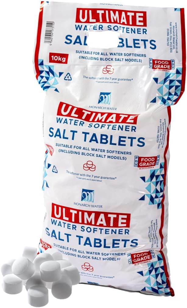 Monarch Water Ultimate 10kg Water Softener Salt Tablets BS EN973