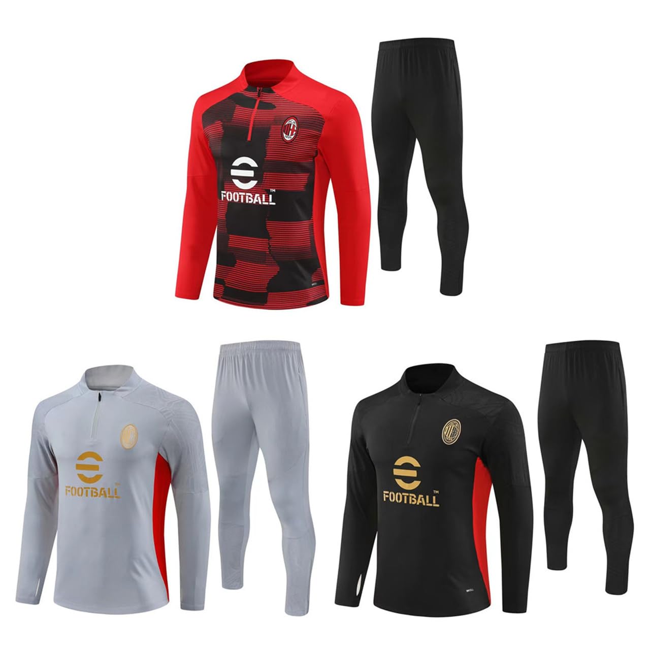 Amazon.co.jp: ACミラン サッカー トレーニング ユニフォーム 24-25