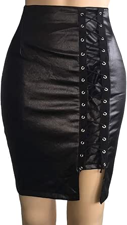 Jupe Crayon Femme Marks And Spencer Taille 14 Noir - Longueur Genou - état Parfait