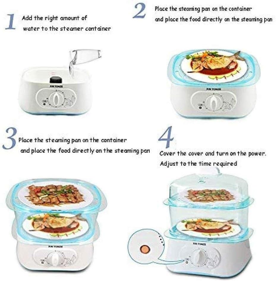 Electric Egg Cooker Boiler, Vegetable Steamer, Quickly Makes Eggs, Hard, Medium or Soft Boiled, Poaching/Omelet Tray Included, Ready Signal,