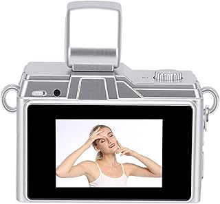 GOWENIC Mini Keychain Digital Camera, Pocket Size Mini Camera, 8MP 1080P Small with 32GB Card, 0.96 Inch HD Display Video Recorder for Travel, Party and Vlog (Green)