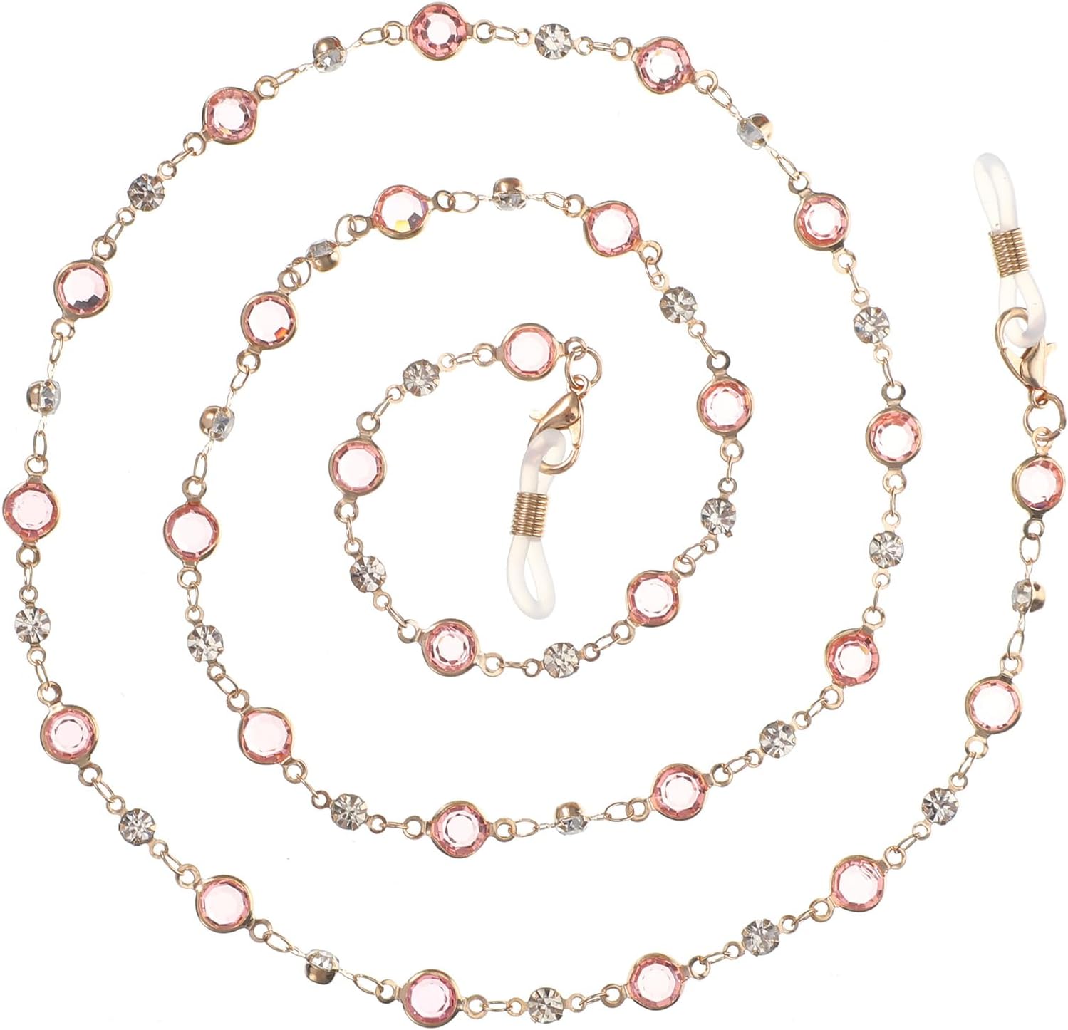 Crystal Beaded Eyeglasses Chain, Eye Glass Chains Women, Eye Glasses Holders Around Neck
