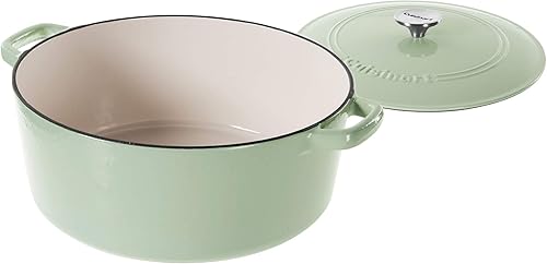 Miniatura 8 de Cuisinart Chef's Classic - Cacerola redonda de hierro fundido esmaltado, 5 cuartos de galón, grissalvia