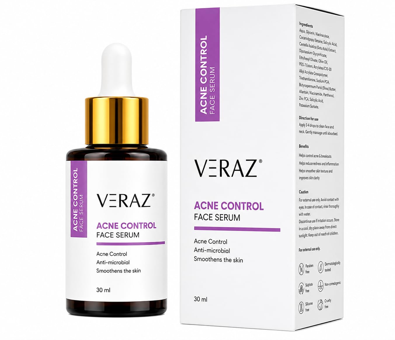 VERAZ Acne Control Face Serum (30ml)-picture-47