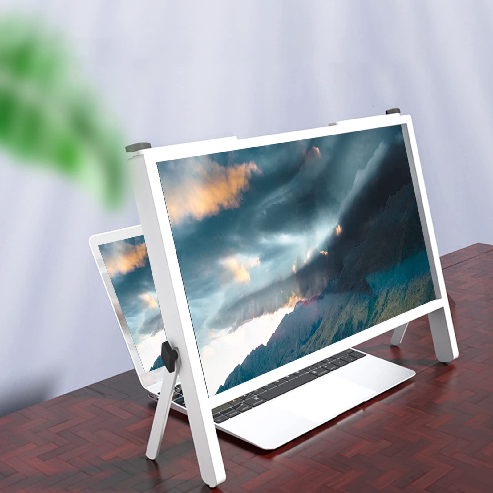 KFGISD, 3D High-definition Laptop Adjustable Phone Projector, for Watching Movie Videos on Laptop,Screen Magnifiers