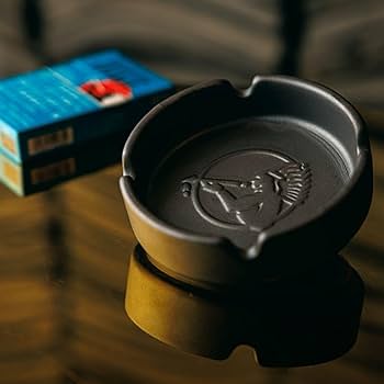 Amazon.co.jp: アメスピ特製 オリジナル釉薬灰皿 アメリカン