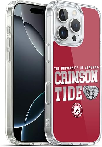 Miniatura 81 de Head Case Designs Funda de gel con logotipo oficial de la Universidad de Alabama UA [protección de grado militar] compatible con Apple iPhone 11
