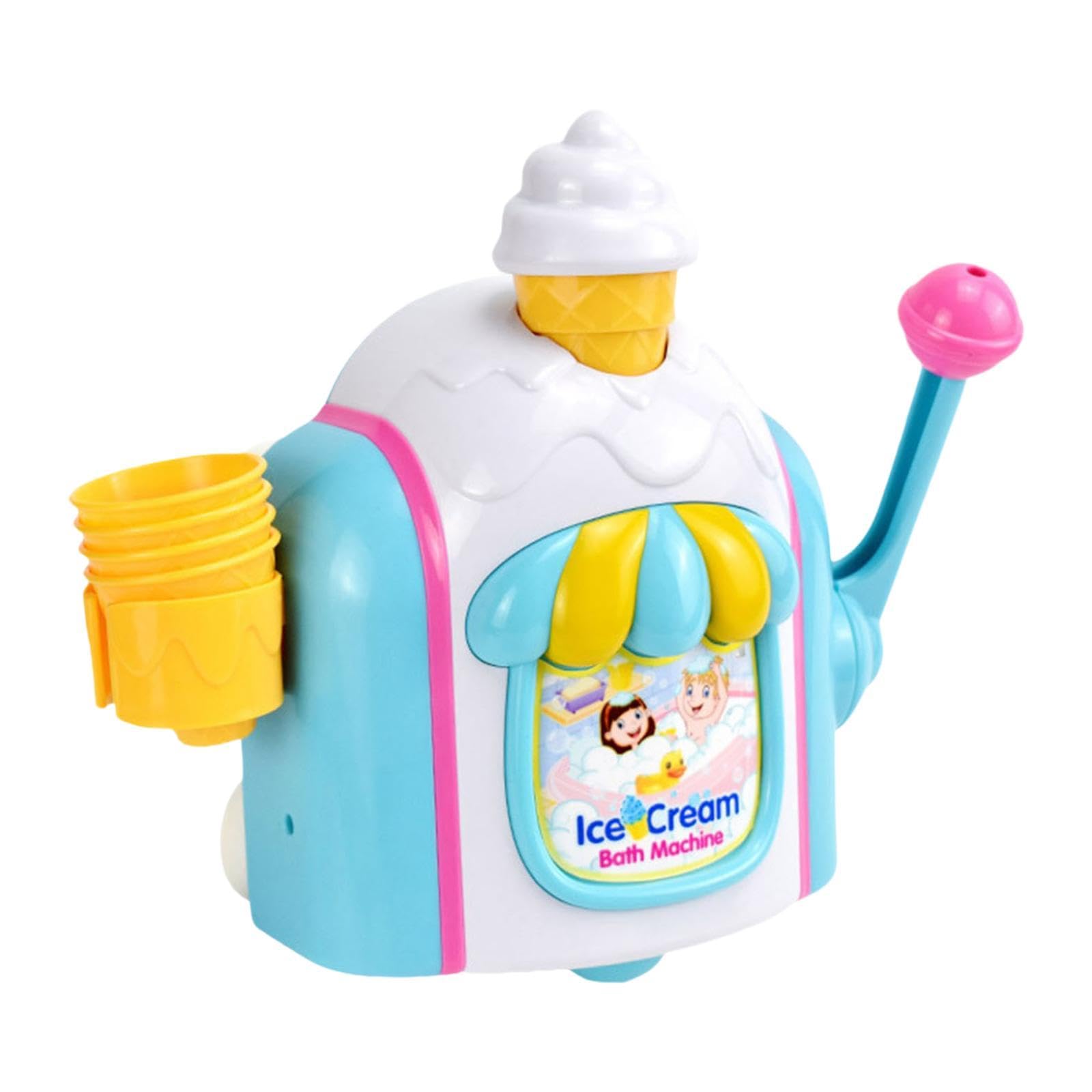 Jouet de bain moussant crème glacée Sharplace pour la motricité enfant