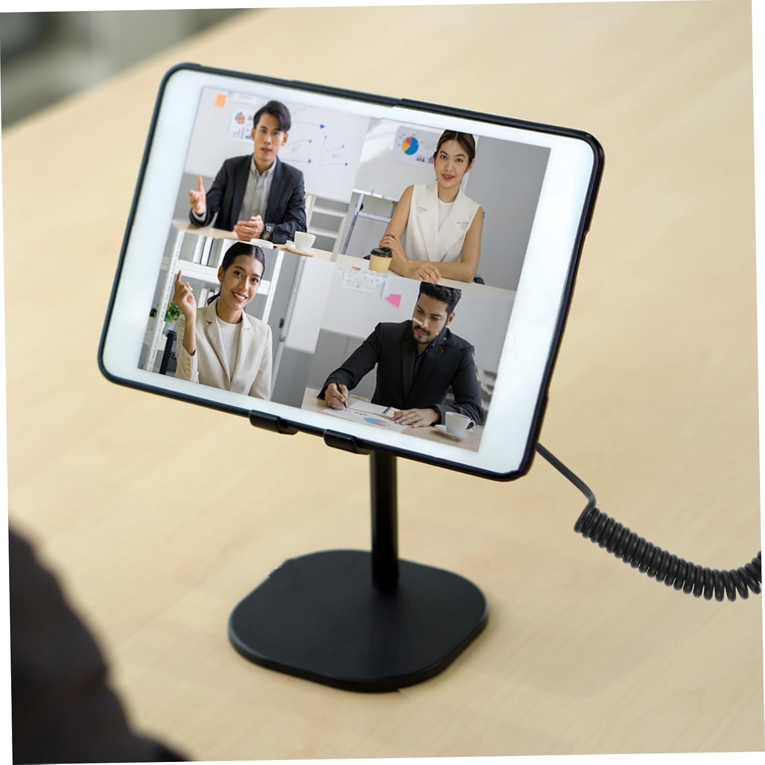 PRETYZOOM Retractable Tether for Tv Remote Control and Phone Self Adhesive Lost Cable Extension Design for Secure Use Prevents Theft and Loss