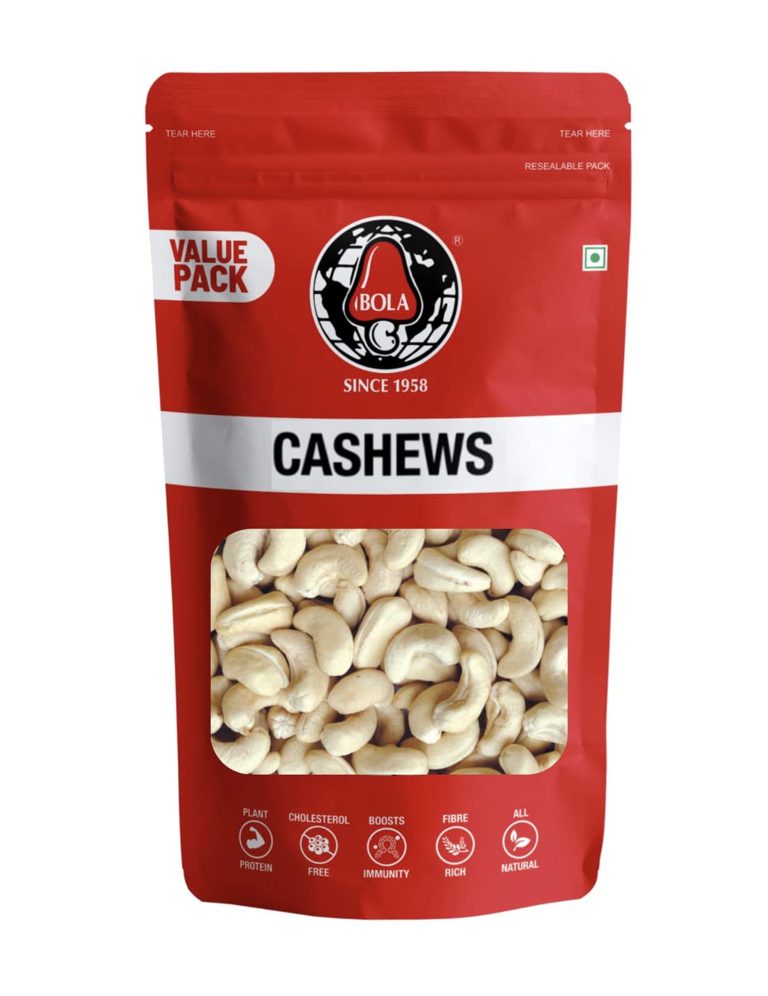 BOLA Whole Cashew Nuts w400, 250g (B0BBBC7LF6) Amazon Price History, Amazon Price Tracker