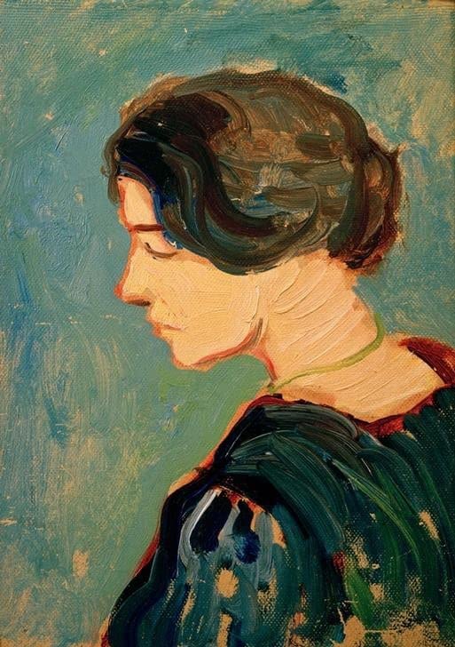 Image Murale Toile Elisabeth Macke Salon Salle a Manger 60x90