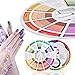Produktbild Mehrfarbig Künstler-Farbmischscheibe / Farbmischrad / Color Wheel / Farbenkarte für Tattoo Nail Malen Malzubehör