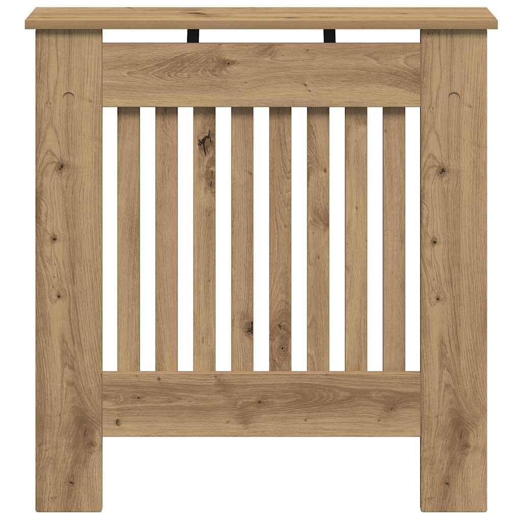 Cubierta de Radiador Roble Artesanal 78 x 19 x 81,5 cm, Accesorios para Radiadores
