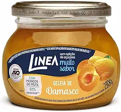 Linea Geleia de Damasco 230g (Sem Adição de Açúcar)