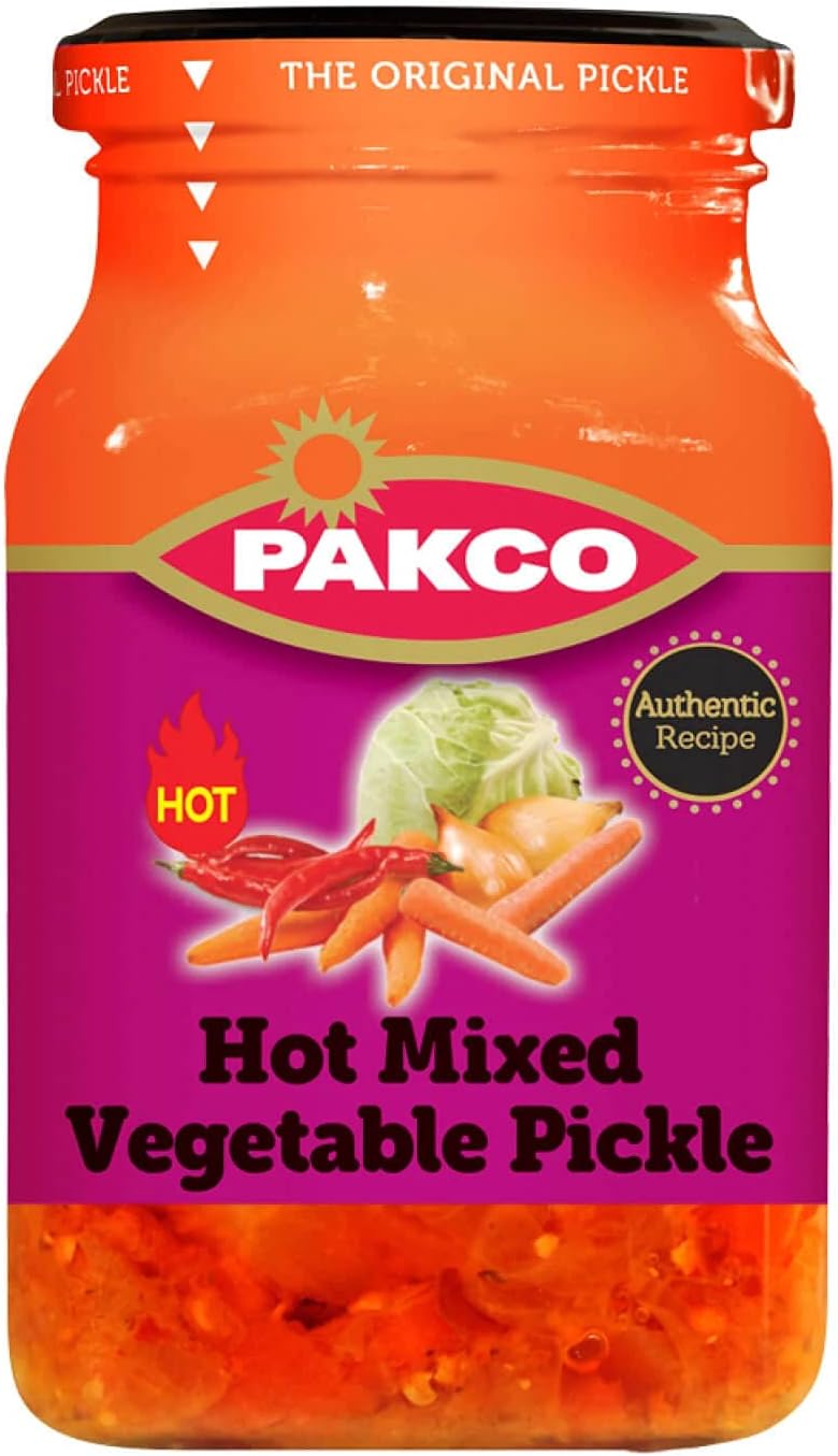 Pakco Hot Mixed Vegetable Pickle 385 grams