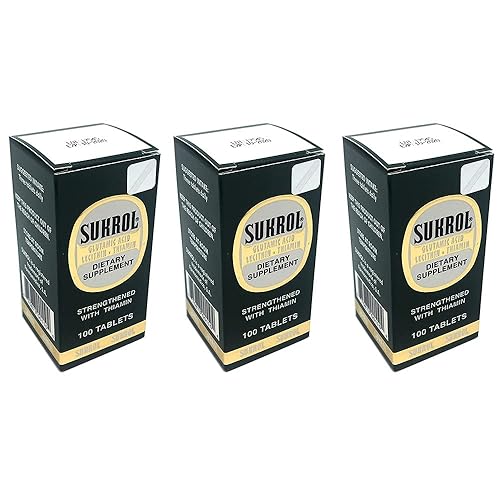 Sukrol Suplemento Dietético 100 Tabletas