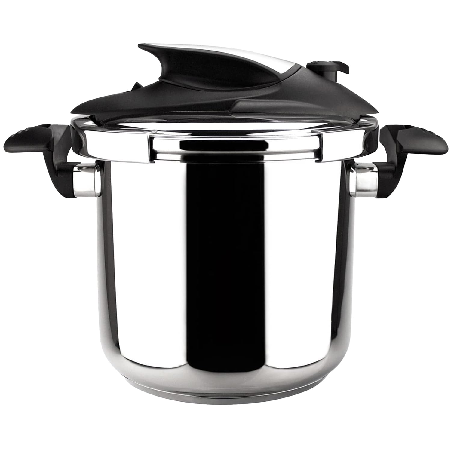 Magefesa Nova - Pentola a Pressione Rapida da 6L, Acciaio Inox 18/10, Sensore di Pressione, Chiusura Facile e Comoda, Cucina Sana, Induzione, Risparmio Energetico