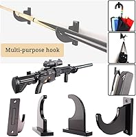 Vista 8 de WANLIAN Soporte de pared Katana, soporte de pared para sable de luz, soporte de pared ajustable de acrílico para Katana, sable de luz, soporte