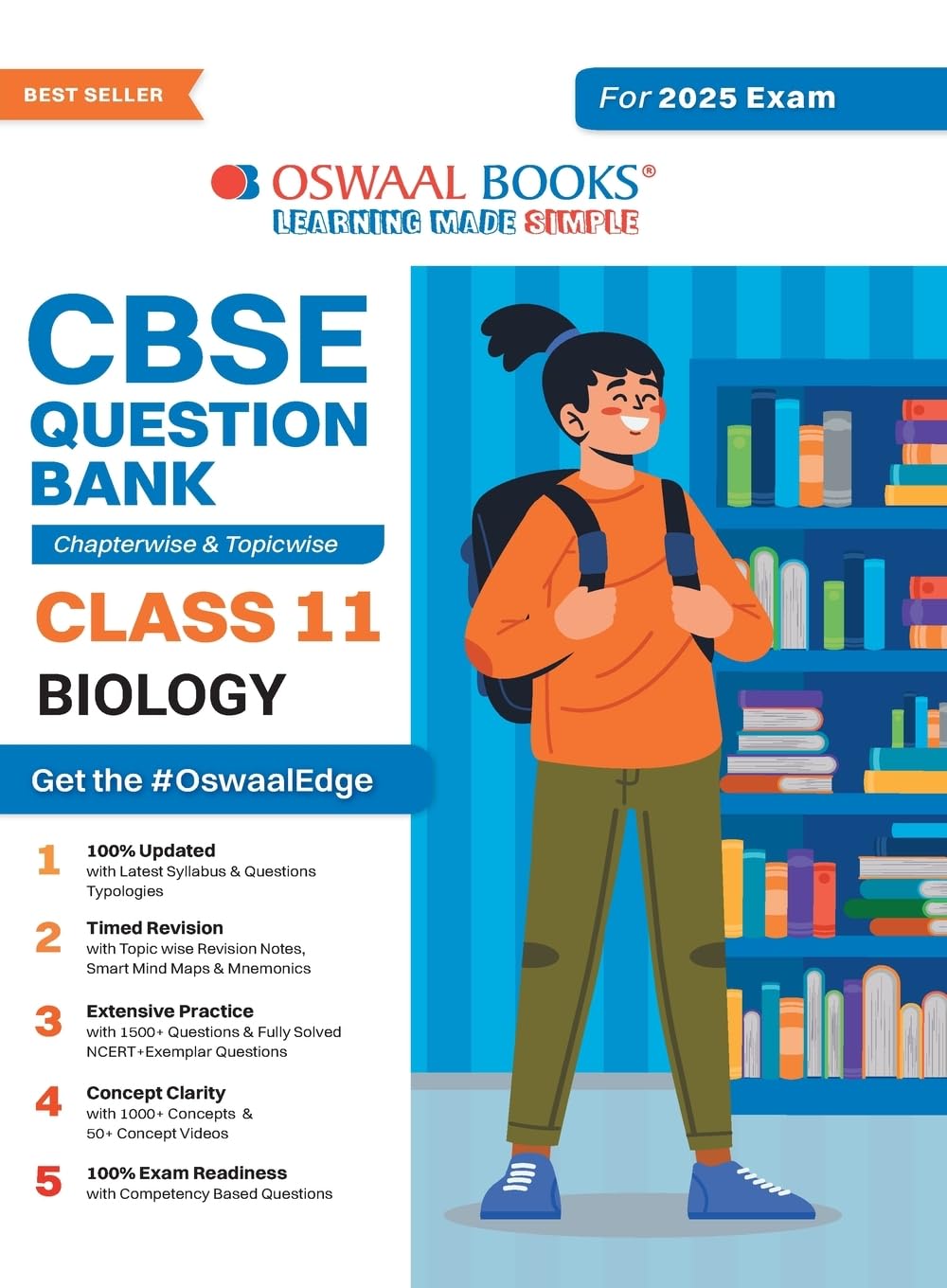Oswaal Books And Learning Pvt Ltd CBSE Question Bank Class 11 Biology, Chapterwise Topicwise Solved Papers For 2025 Exams
