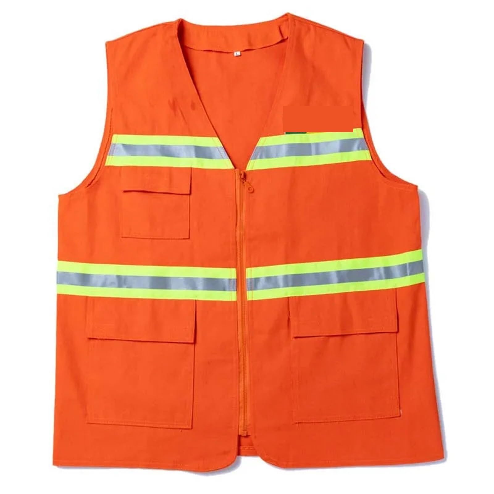 Reflektierendes Baumwollband | Mehrfarbiges flammhemmendes reflektierendes Klebeband in mehreren Größen for Kleidung(Oranje,5cmx100m)