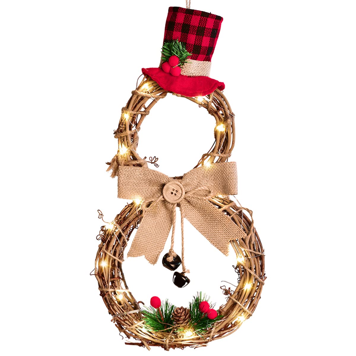 DearHouse 16 x 8 Inch Lighted Christmas 
