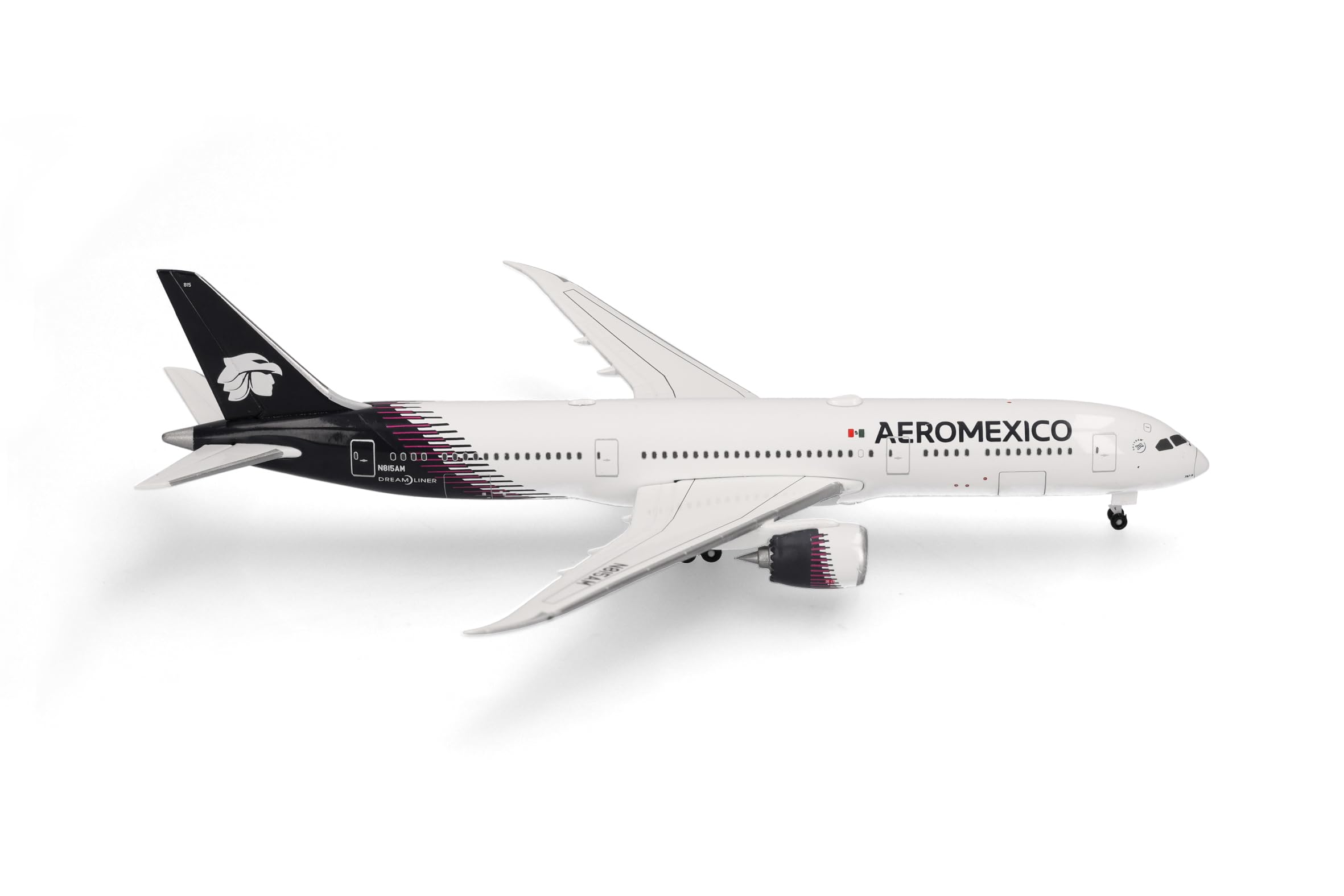 Herpa Boeing 787-9 Dreamliner Modellflugzeug Aeroméxico new Livery