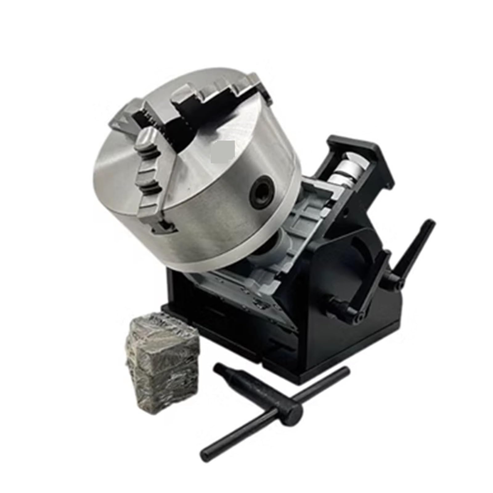CNC Automatic Indexing Rotary Table Positioner Manipulator Argon Arc Welding Marking Circular Seam Smooth Rotation(D160 6-inch)