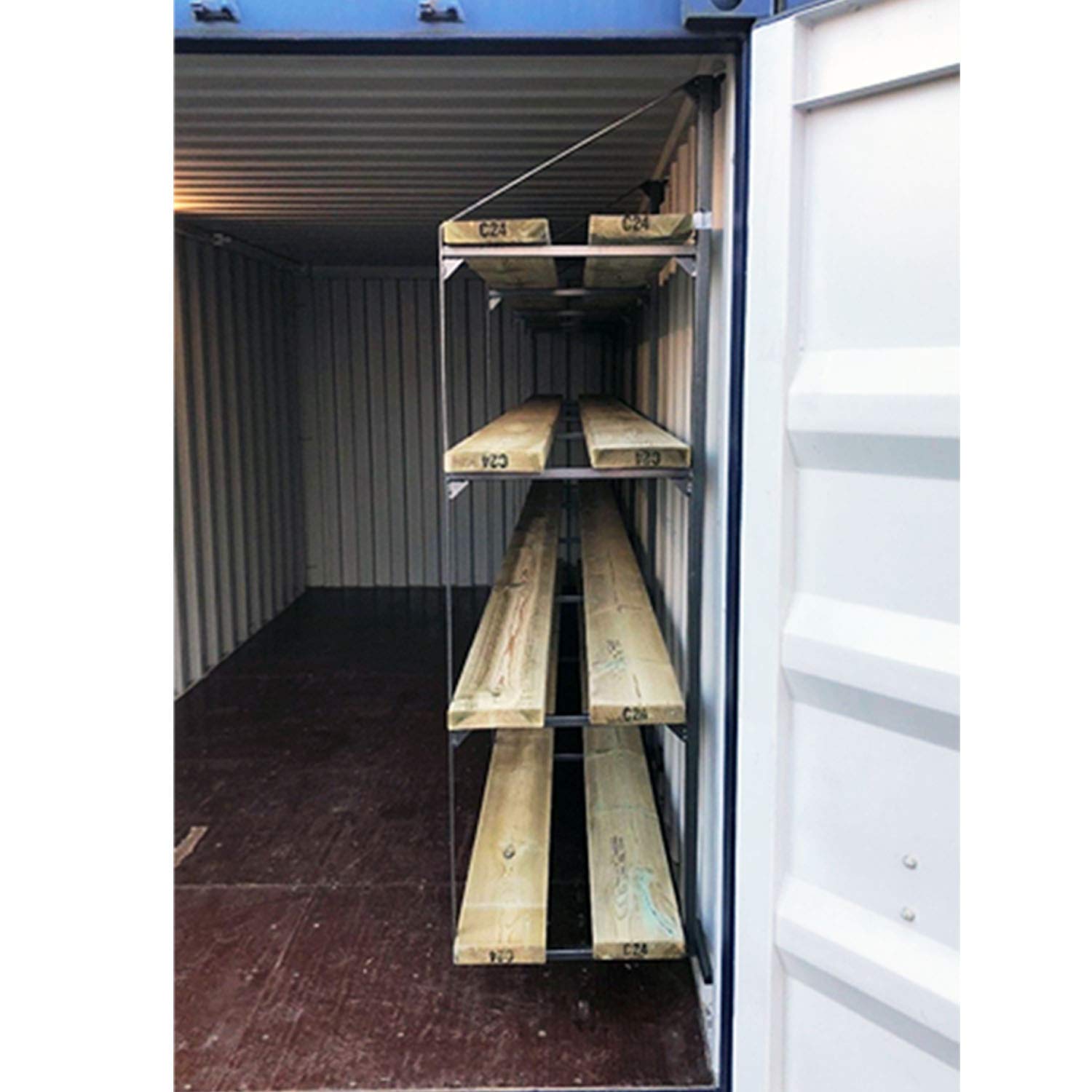 Quickfit Container Accessories 4Tier Shipping Container Shelf