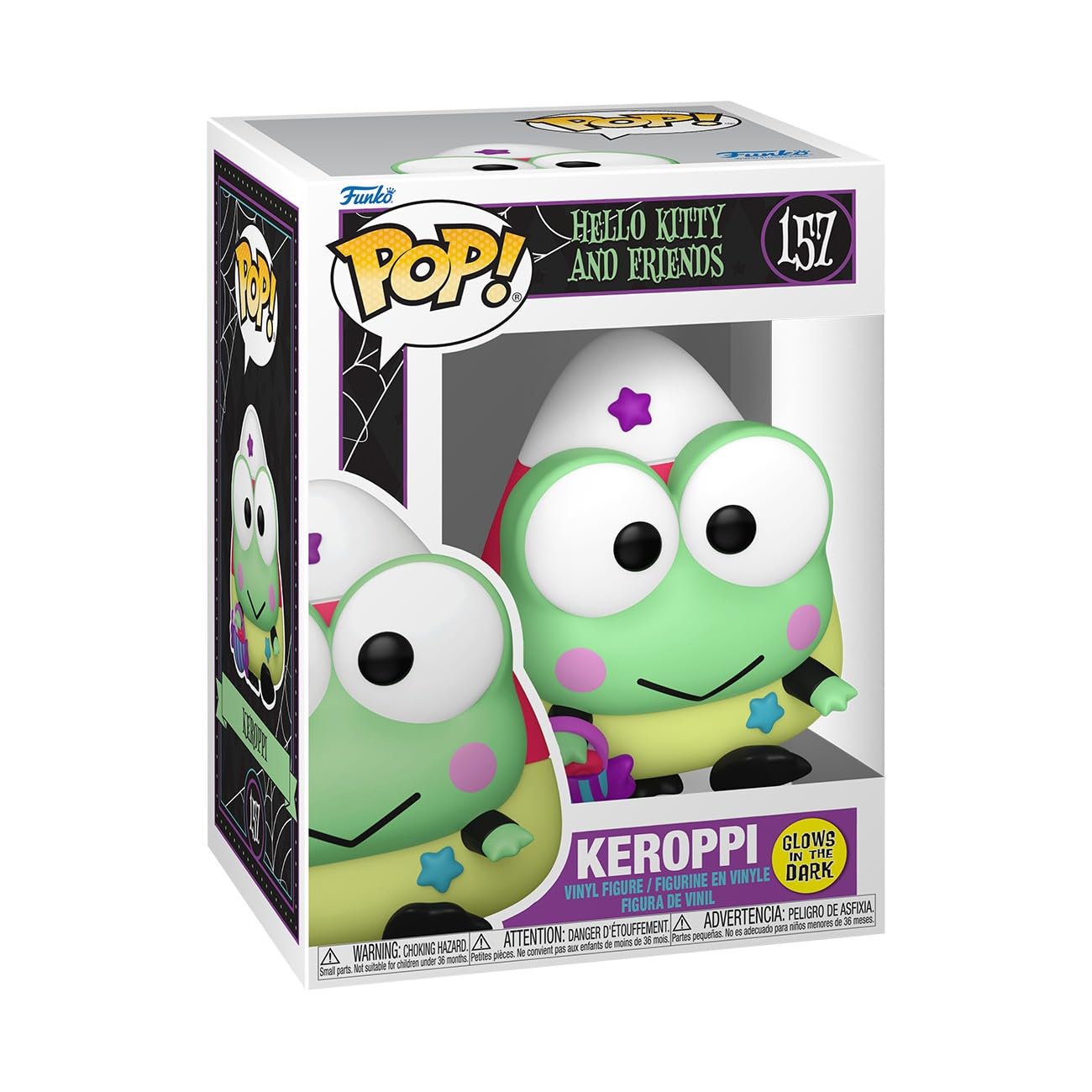 Funko Pop! Sanrio: Hello Kitty - Keroppi Spooky - Collectable Vinyl Figure - Gift Idea - Official Merchandise - Toys for Kids & Adults - Anime Fans - Model Figure for Collectors and Display