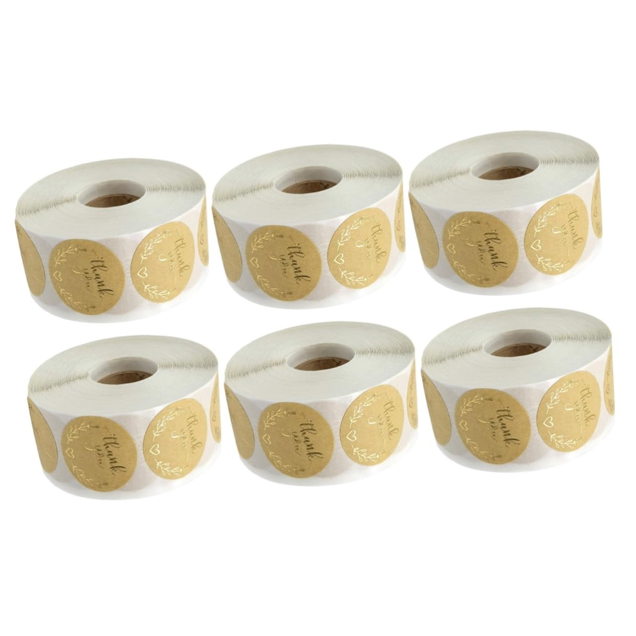 Ciieeo 3 Set Di Adesivi Con Motivo Unico A Pois Per Sacchetti Da Forno Per Torte Etichette Decorative Per Sigillare Il Ringraziamento 2 * 3