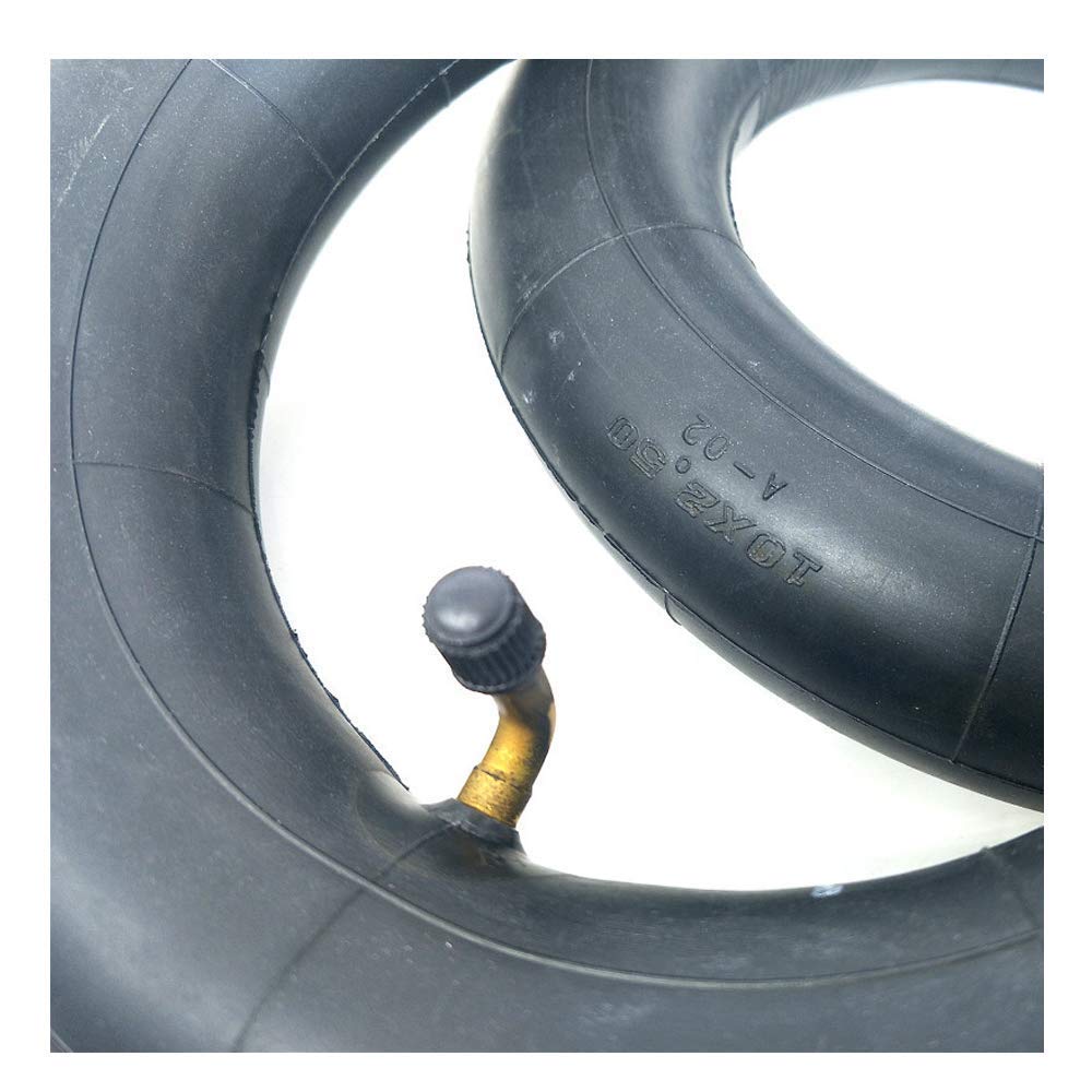 Cámara de Aire Inflable de 10 Pulgadas, 10 x 2,5 Pulgadas de Grosor, con Revestimiento Interior de Caucho butílico Duradero, Ideal para reemplazar la cámara de un Scooter eléctrico (2 Unidades)