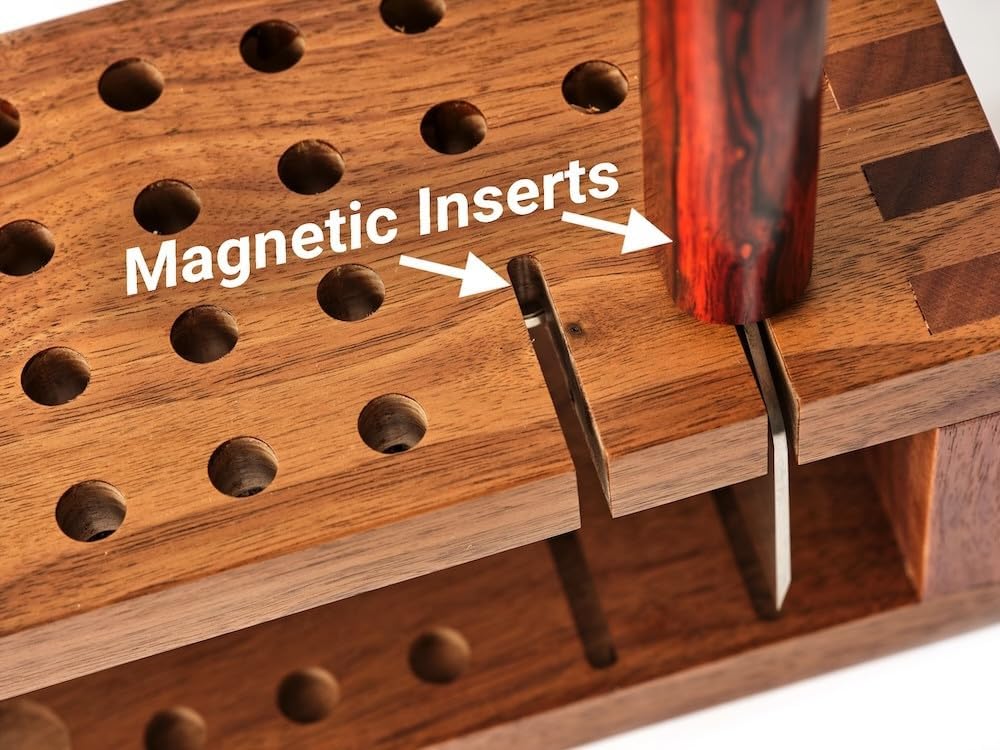 BG Tool Stand, Black Walnut
