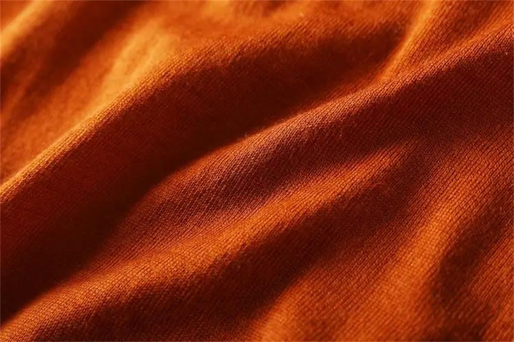 Pull à col roulé pour femme 50 % laine 50 % acrylique Pull basique confortable pour l'automne et l'hiver