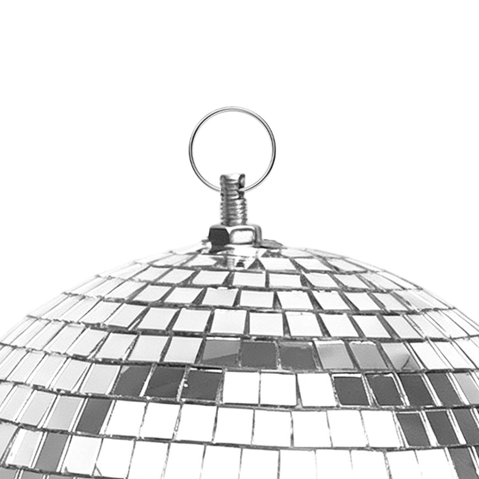 Générique Dekoracja kula dyskotekowa lustro ozdoba imprezowa, duża, srebrna i