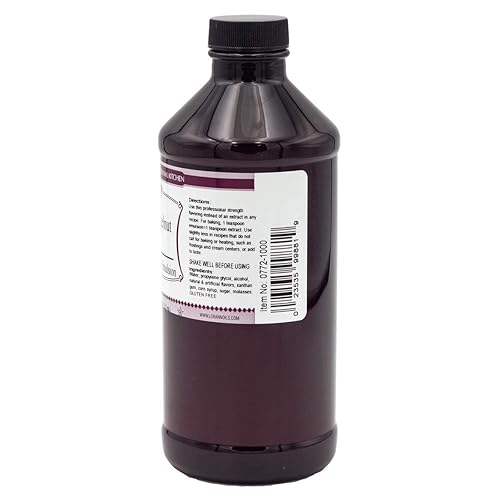 Miniatura 3 de LorAnn. Emulsión de avellana para panadería, botella de 16 onzas.