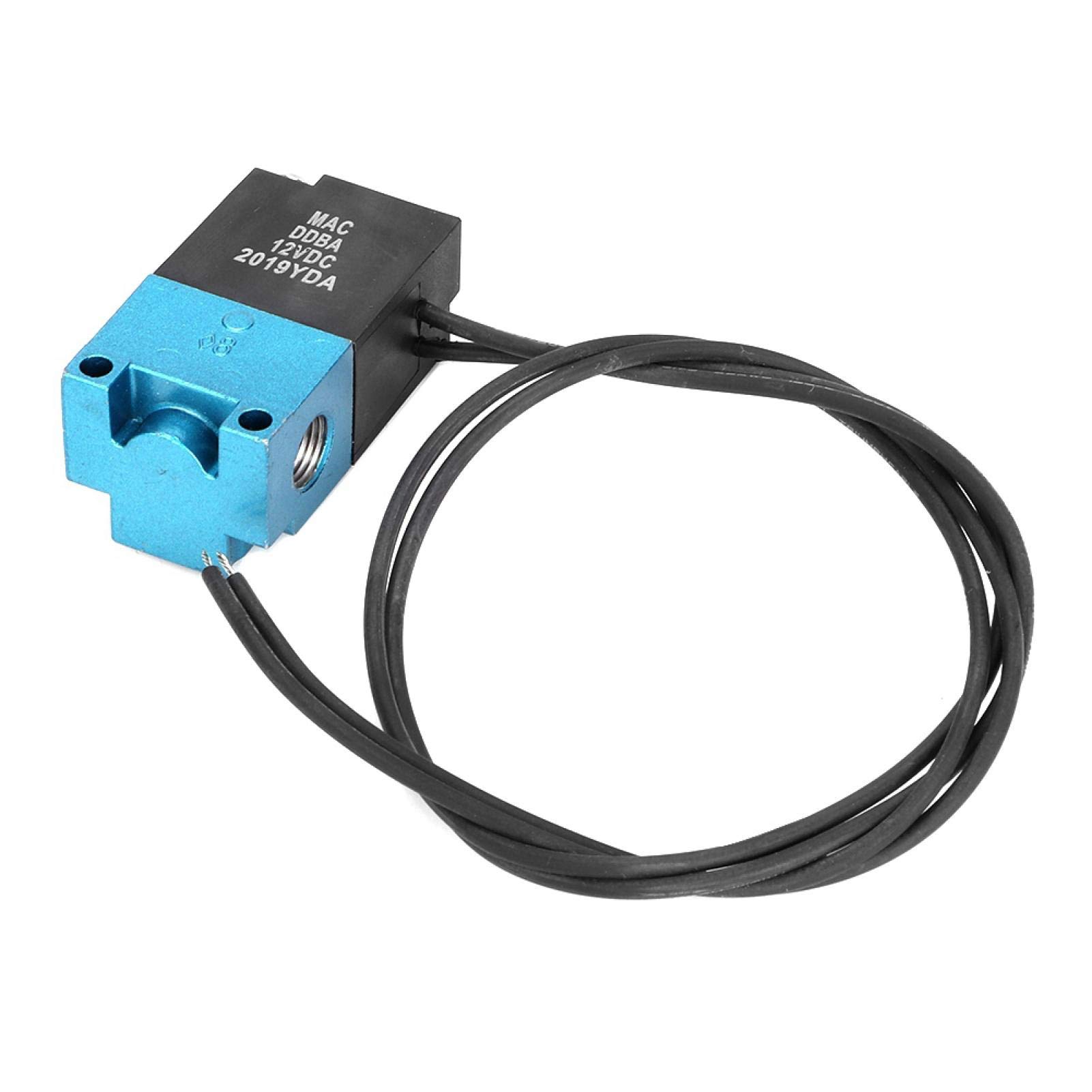 Akozon Solénoïde Mac 3 ports, électrovanne Mac 3 ports, solénoïde Mac Boost 3 ports avec raccords, 35a-aaa-ddba-1ba, solénoïde Mac
