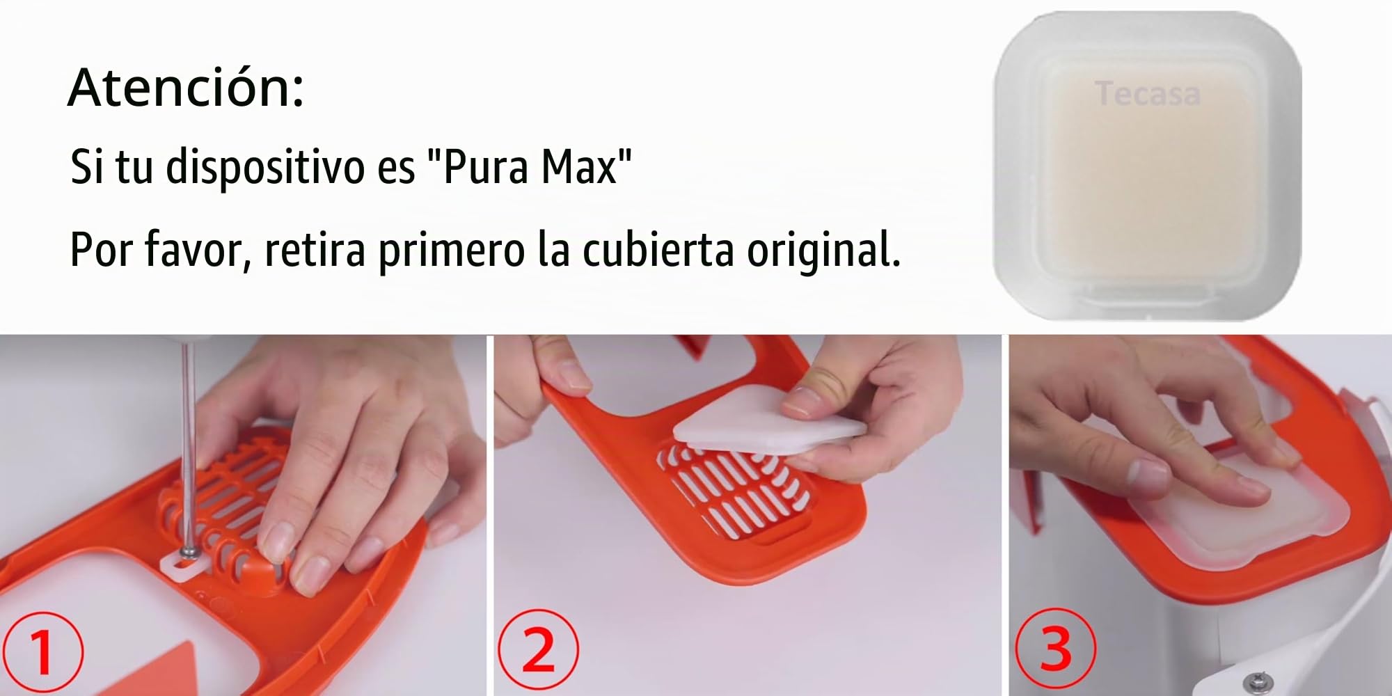 Juego de 6 eliminadores de olores para PETKIT Pura MAX, autolimpiante, Control de olores, Elimina olores persistentes en Profundidad de Fibra