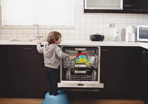 Miniatura 5 de Platos divididos de silicona para niños pequeños, platos de succión antideslizantes portátiles para niños, bebés y niños, sin bisfenol A