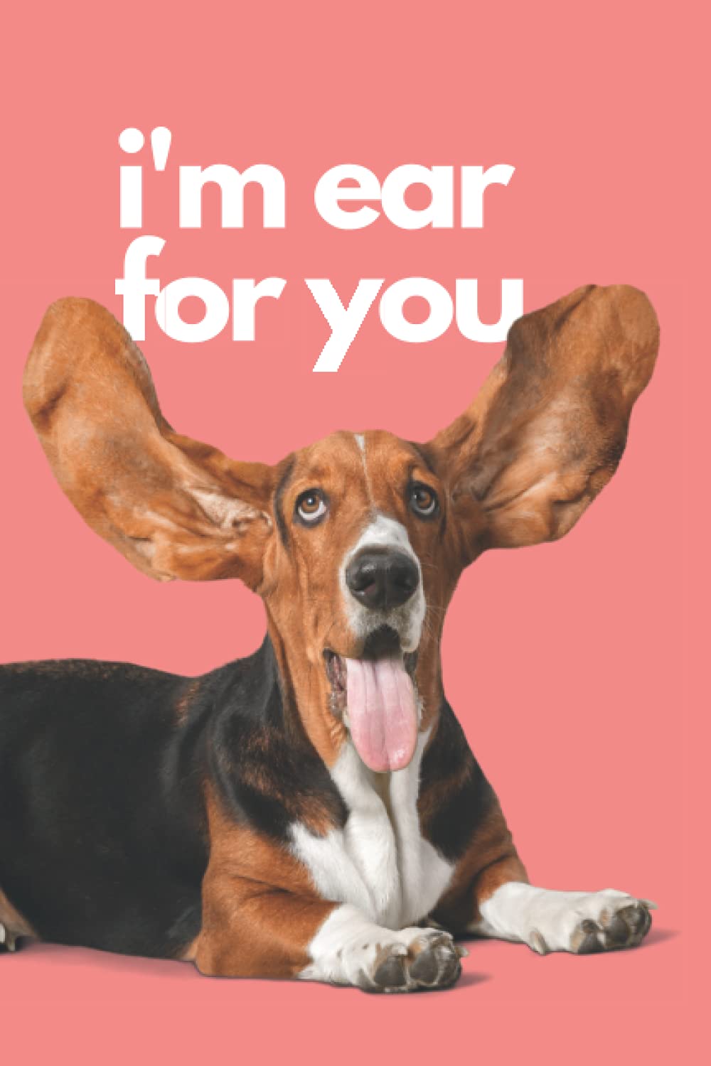 Basset Hound Journal And Notebook Blank Droopy Ears Super Cute