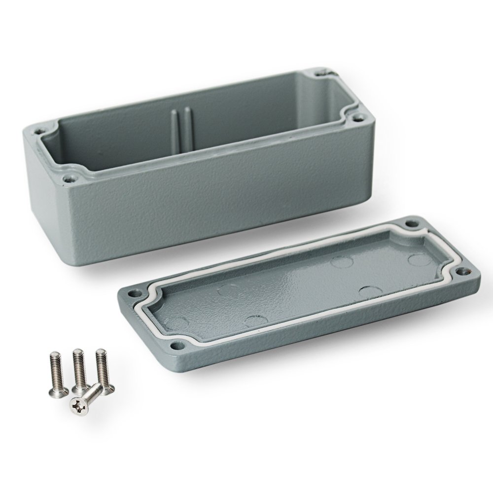 EDI-TRONIC custodia industriale vuota in alluminio 90x36x31mm FA9 IP66