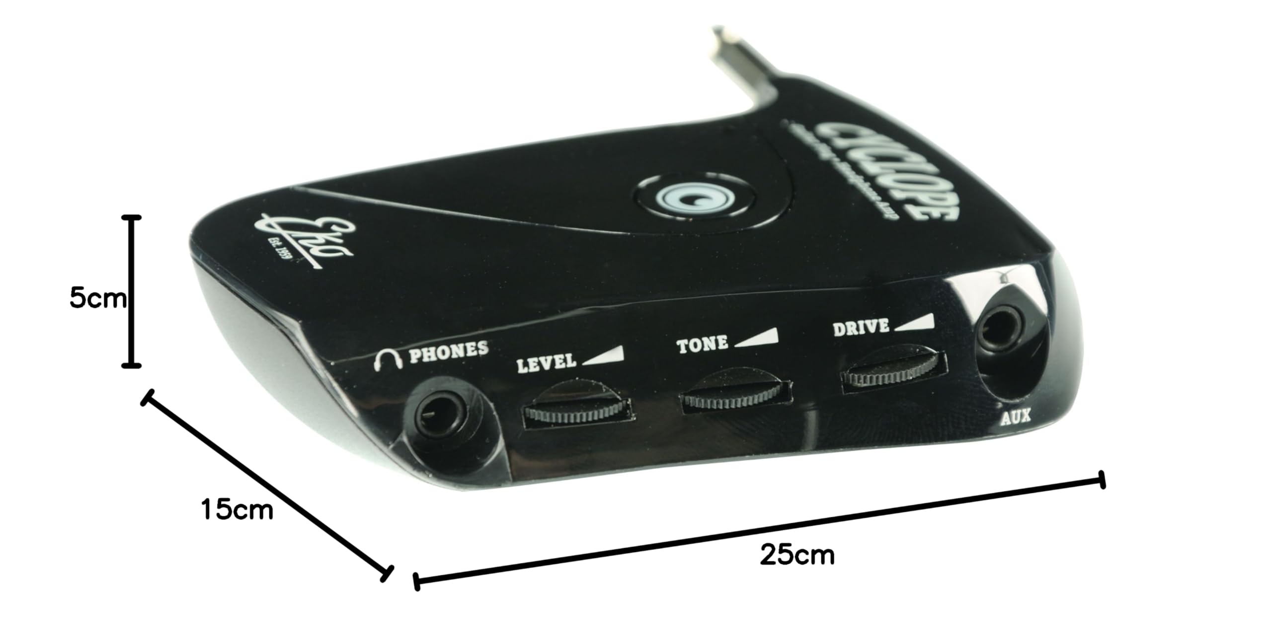 EKO GUITARS Cyclope Amplificatore per Cuffia Drive Control AUX input GAIN TONE LEVEL