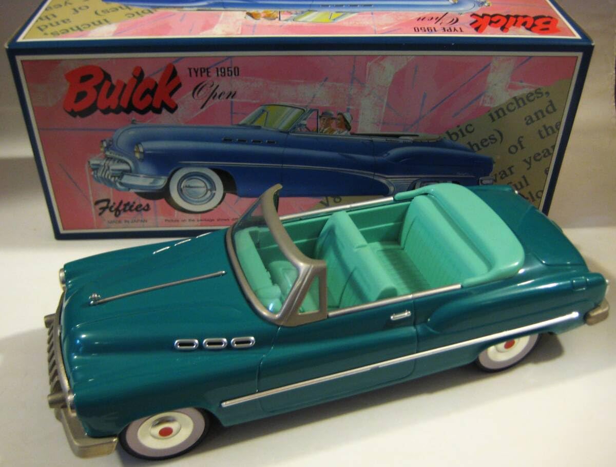 Fifties 50’s 1950 Buick 日本製　新品未使用品 Fifties Buick Open Type 1950 Friction Powered Mini Car Toy