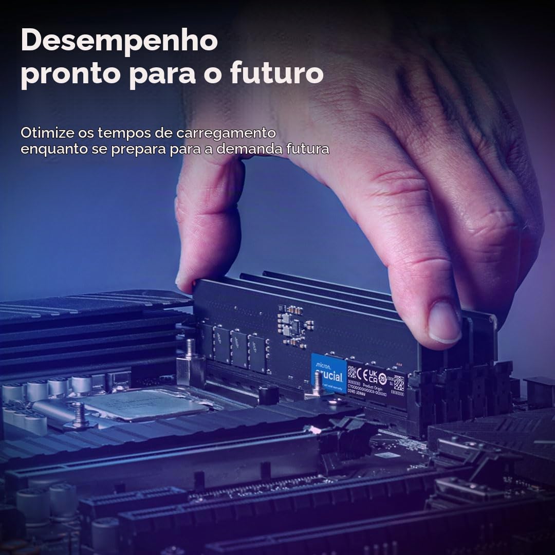 Crucial Kit RAM DDR5 de 32 GB (2 x 16 GB), memória de desktop de 5600