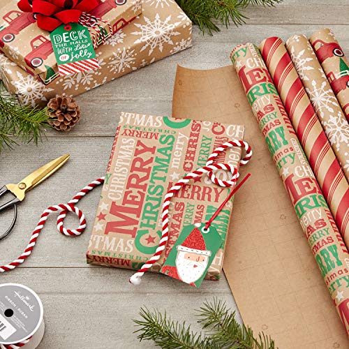 Hallmark Christmas Wrapping Paper Bundle - Image 6
