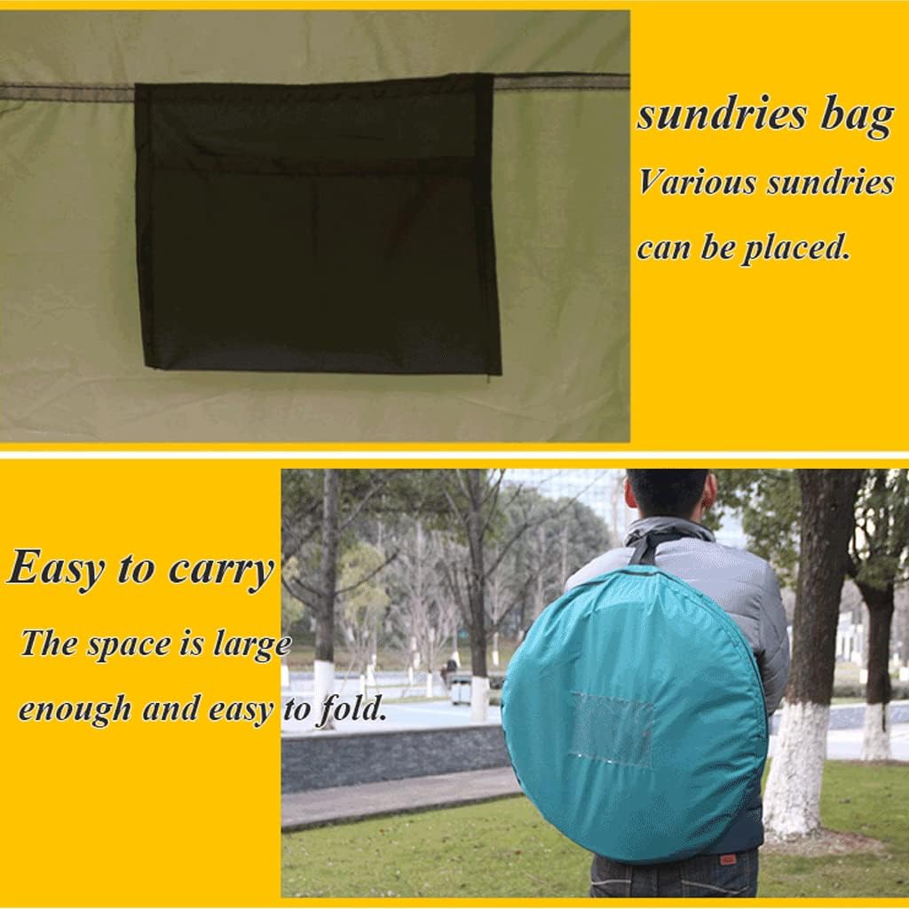 折りたたみ式ポータブルドレッシングルームポップアッププライバシーシャワーテント広々とした更衣室キャンプハイキングビーチトイレシャワー