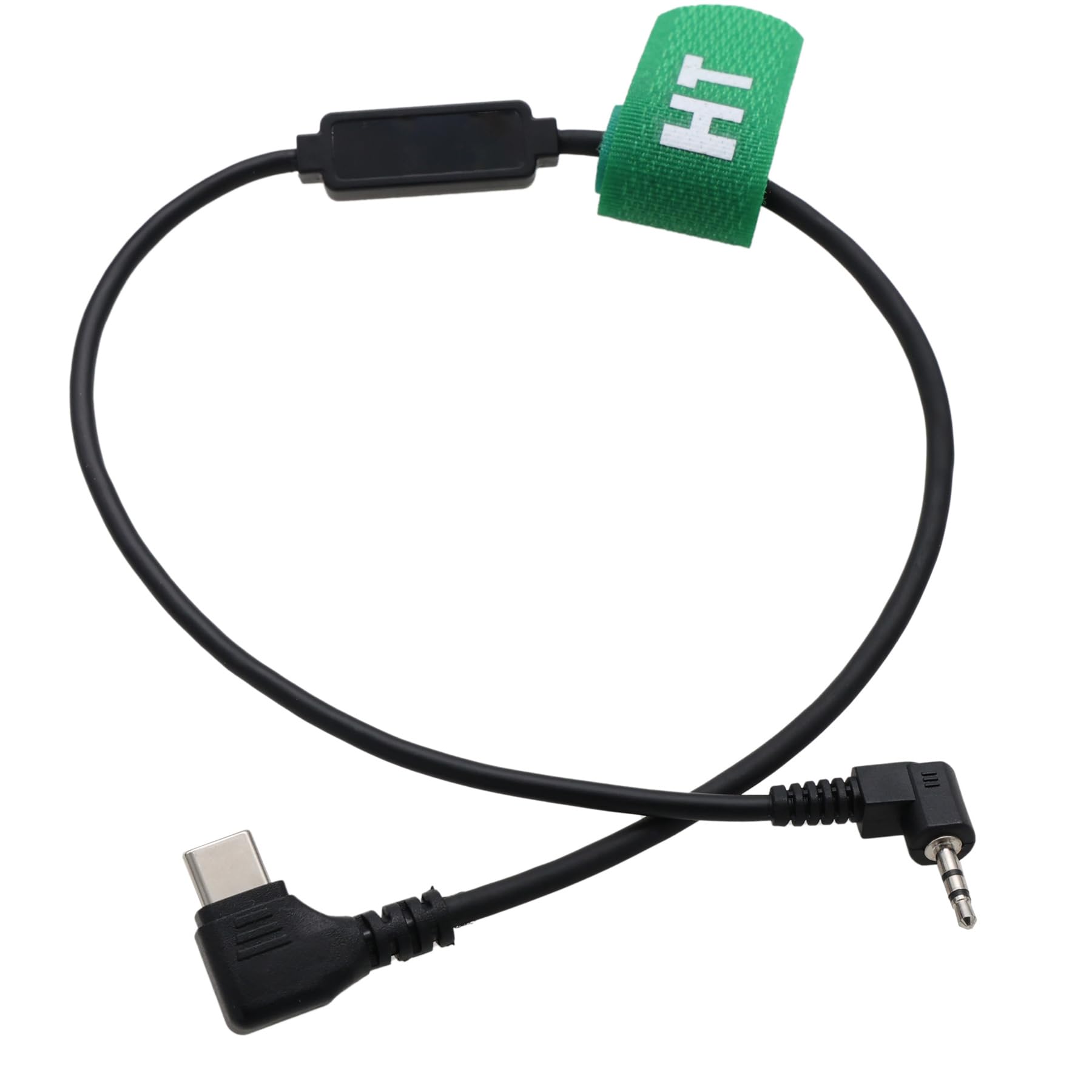 HangTon Câble de contrôle d'enregistrement pour DJI RS2/3/4 Pro, Focus Pro Grip vers Sony CineAltaB FX9 FX6, Canon C80, BMD URSA Mini Pro, Panasonic EVA1 BGH1, Z CAM, USB-C vers LANC 2,5 mm, 30 cm