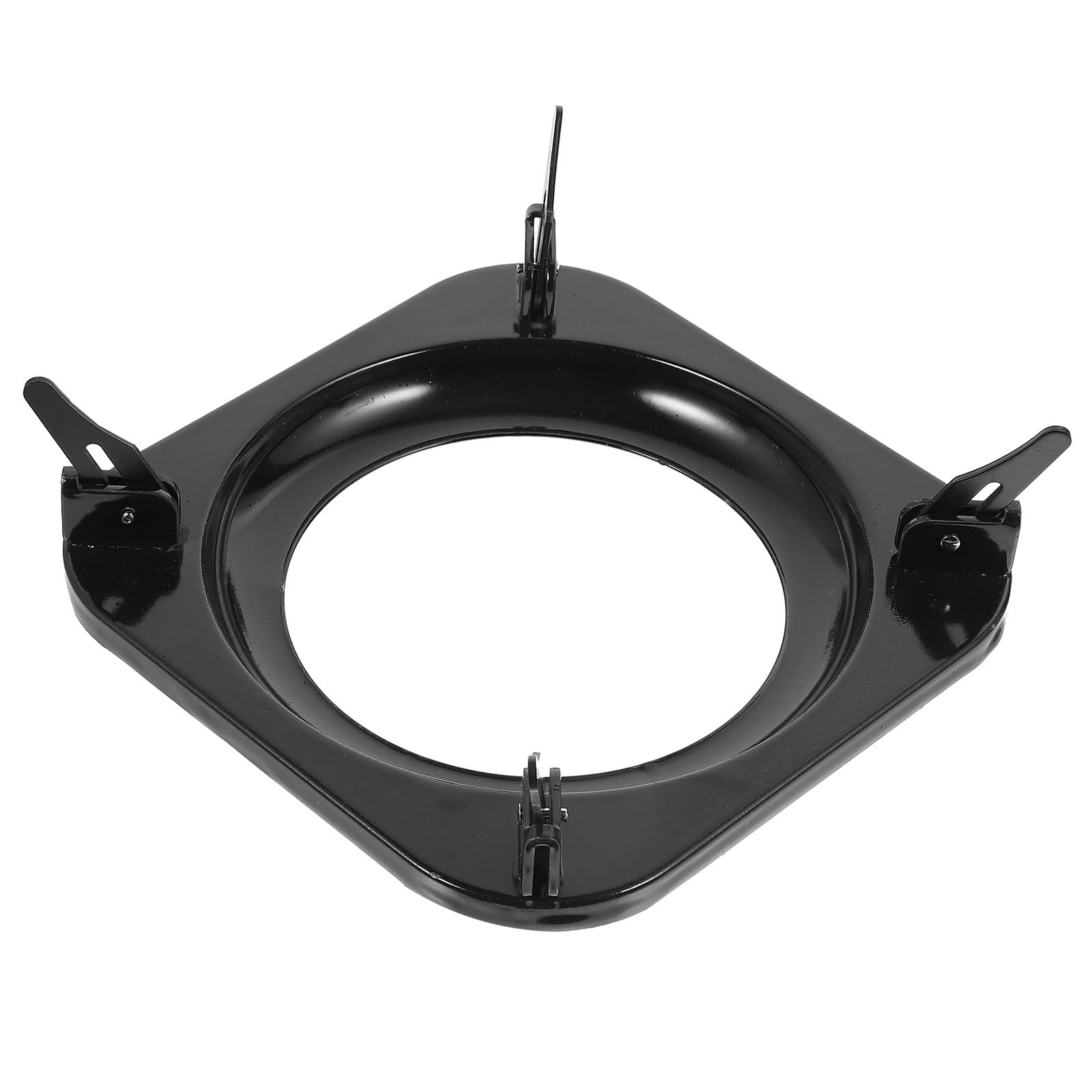 Soporte Antideslizante para Ollas de Gas Rejilla Negra Ajustable para Cocina Accesorio Práctico para Estufa y Quemador Adecuado para Hogar y Restaurante