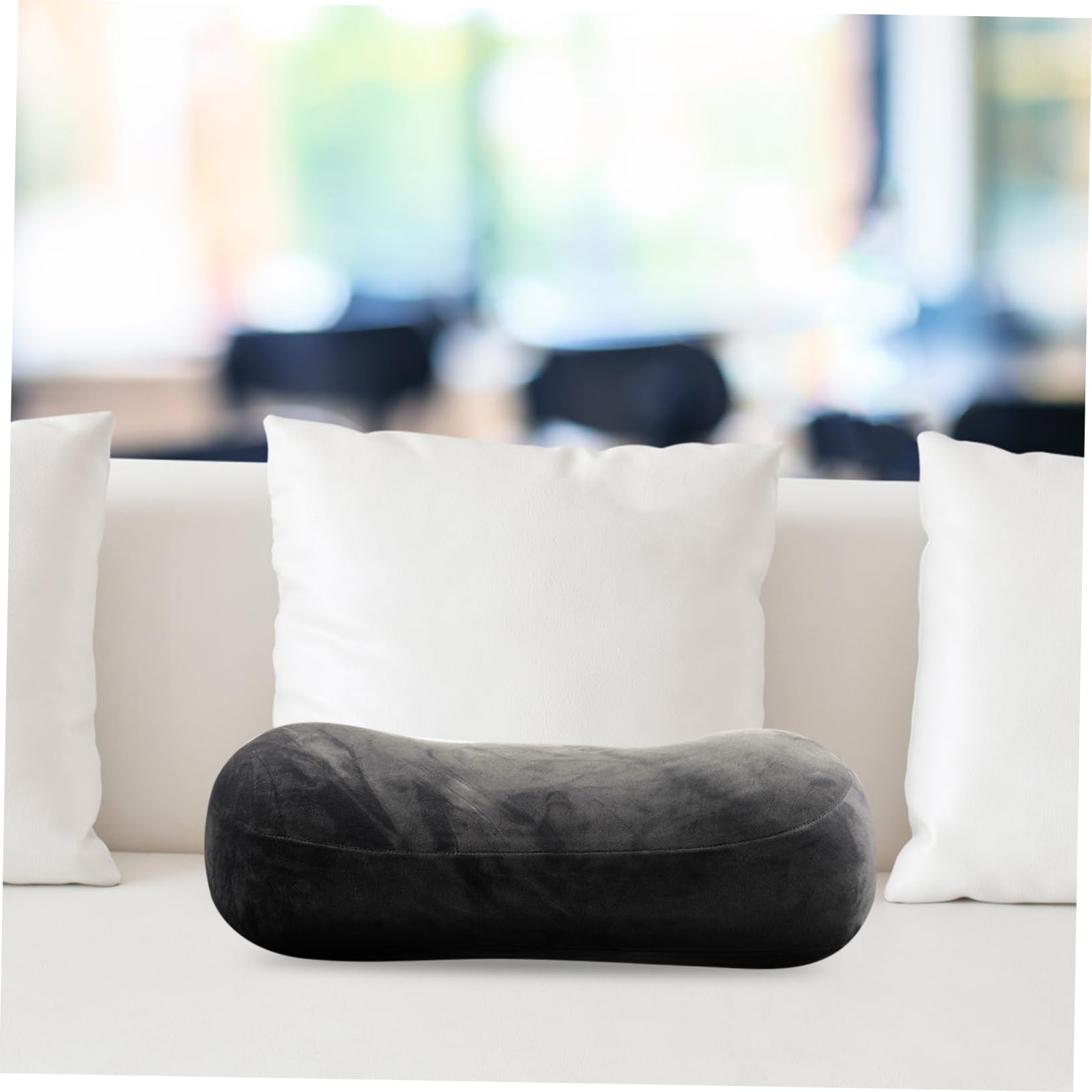 Toyvian Almohada De Viaje Ergonómica De Memoria Cojín Compacto para Oficina y Dormir Soporte para Cuello para Camping y Relajación De