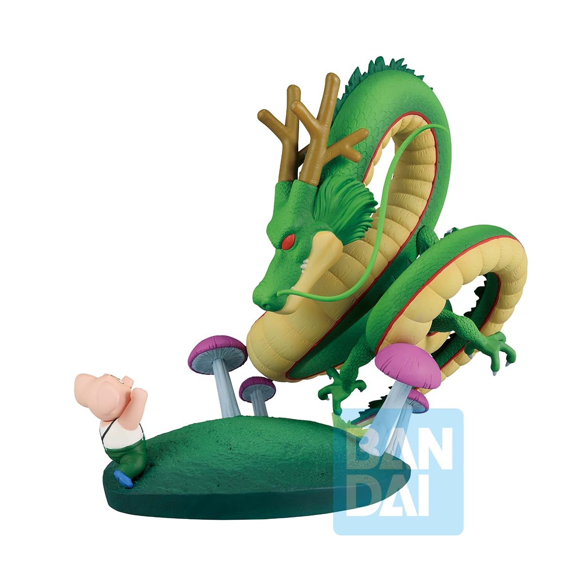 Ichibansho Figure - Dragon Ball - Oolong & Shenron (Dragon History II) Revible Moment Sammlerstück Statue